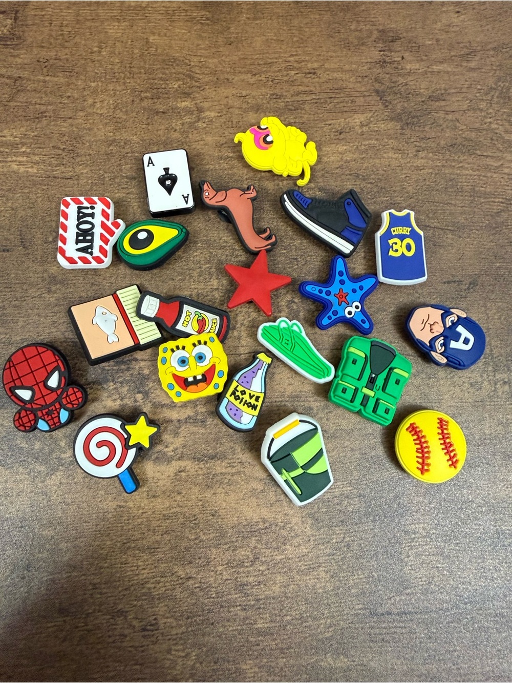 50+ Croc Charms - Assorted